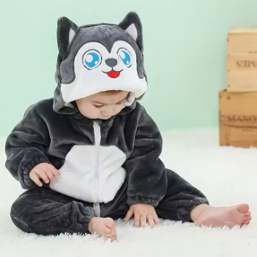 CozyCub™ - Cozy Flannel Baby Onesie - Knuffelzachte romper