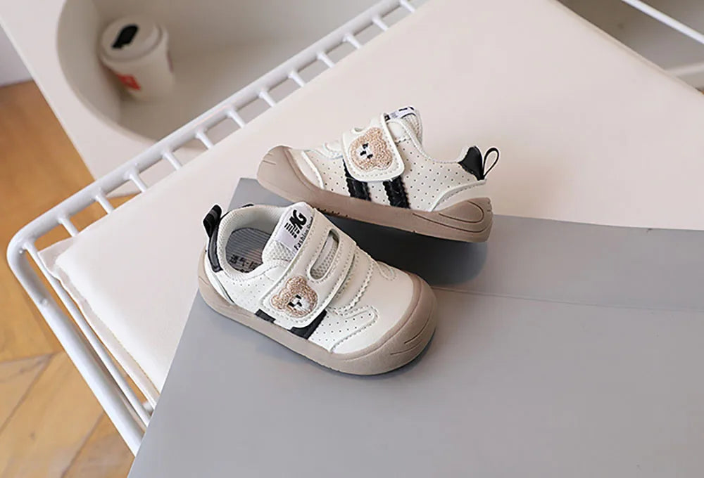SoftStep™ – Zachte PU Leren Babyschoenen – Comfortabele Eerste Stapjes