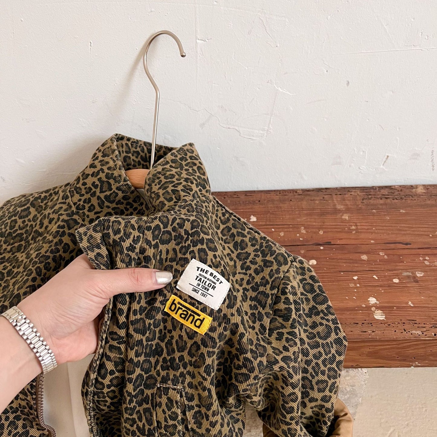 LeopardDash™ – Stoer Jack met Luipaardprint – Kinderjas voor Elk Seizoen