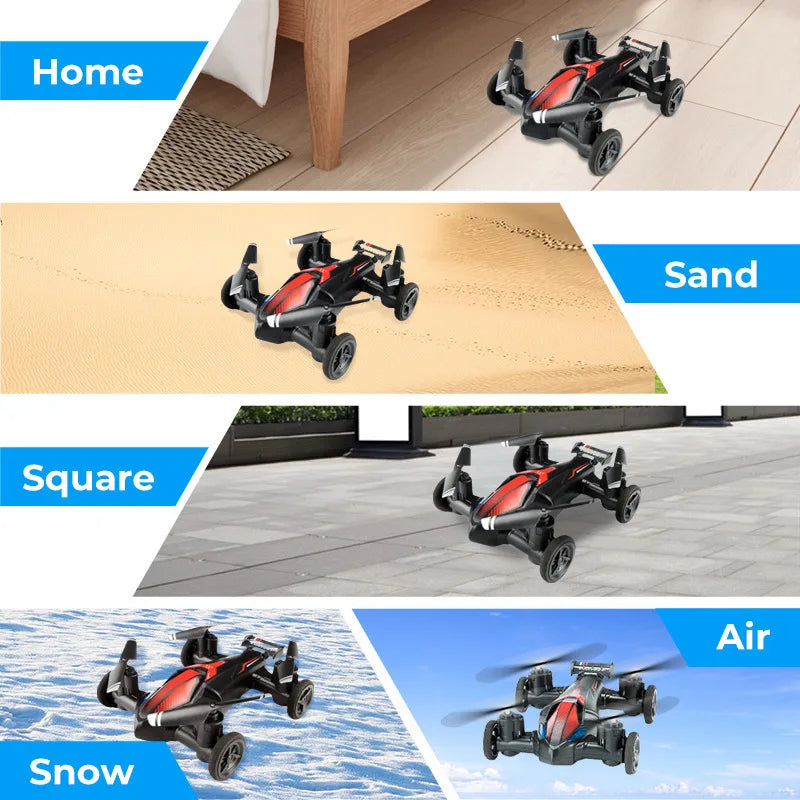 FlyDrive™ - 2-in-1 vliegende drone auto met afstandsbediening
