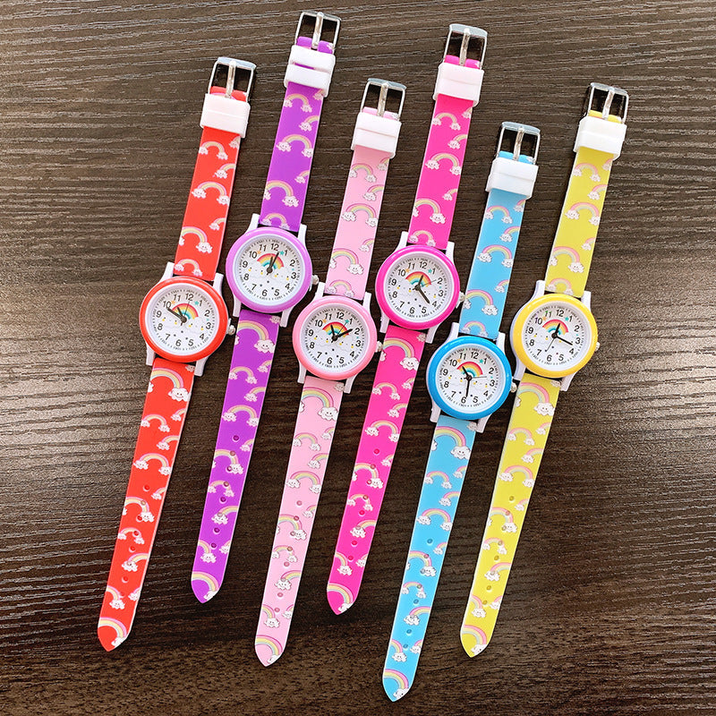 TimeRainbow™ – Leerzaam Kinderhorloge met Regenboog – Speels Tijdsinzicht Accessoire