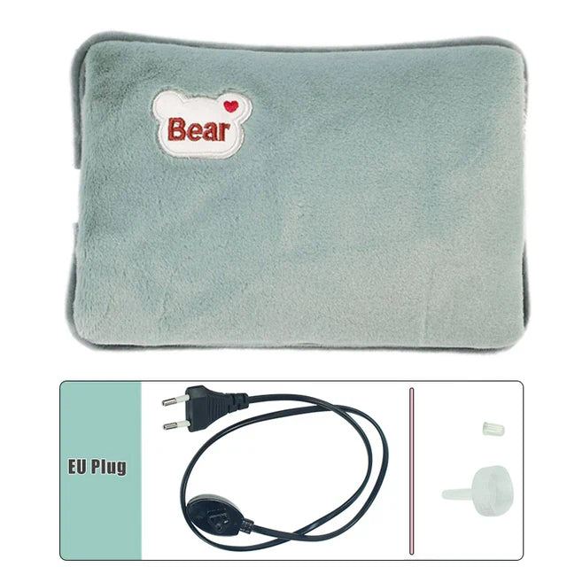 CuddleCharge™ – Elektrische Warmtekruik van Pluche – Snelle & Veilige Warmte voor Baby’s