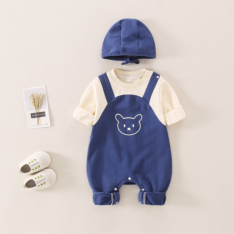 CubSnug™ – Superzachte Jumpsuit met Capuchon – Unisex Baby Outfit