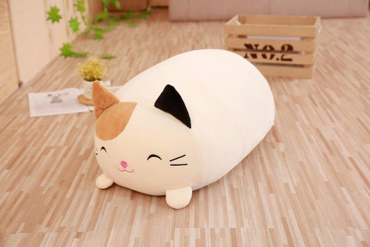 KnufPuff™ – Superzachte Dierenvorm Kussens – Pluche Kat & Hond Knuffel