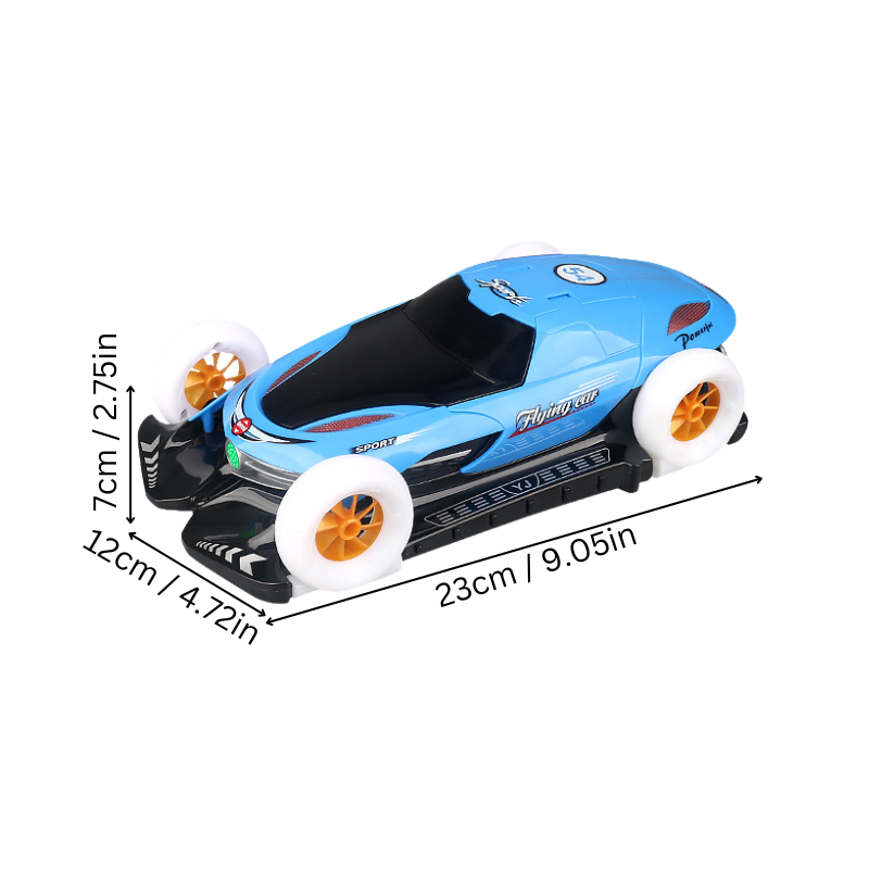 TwistRacer™ – Zelfdraaiende Stuntauto met Licht – Actief Speelgoed Voertuig
