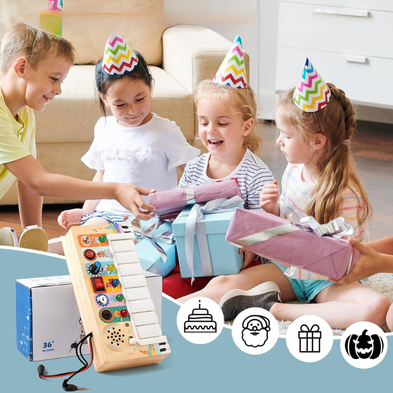 LearnBuddies™ – Montessori Speelset voor Baby’s – Educatief Plezier vanaf 6 Maanden
