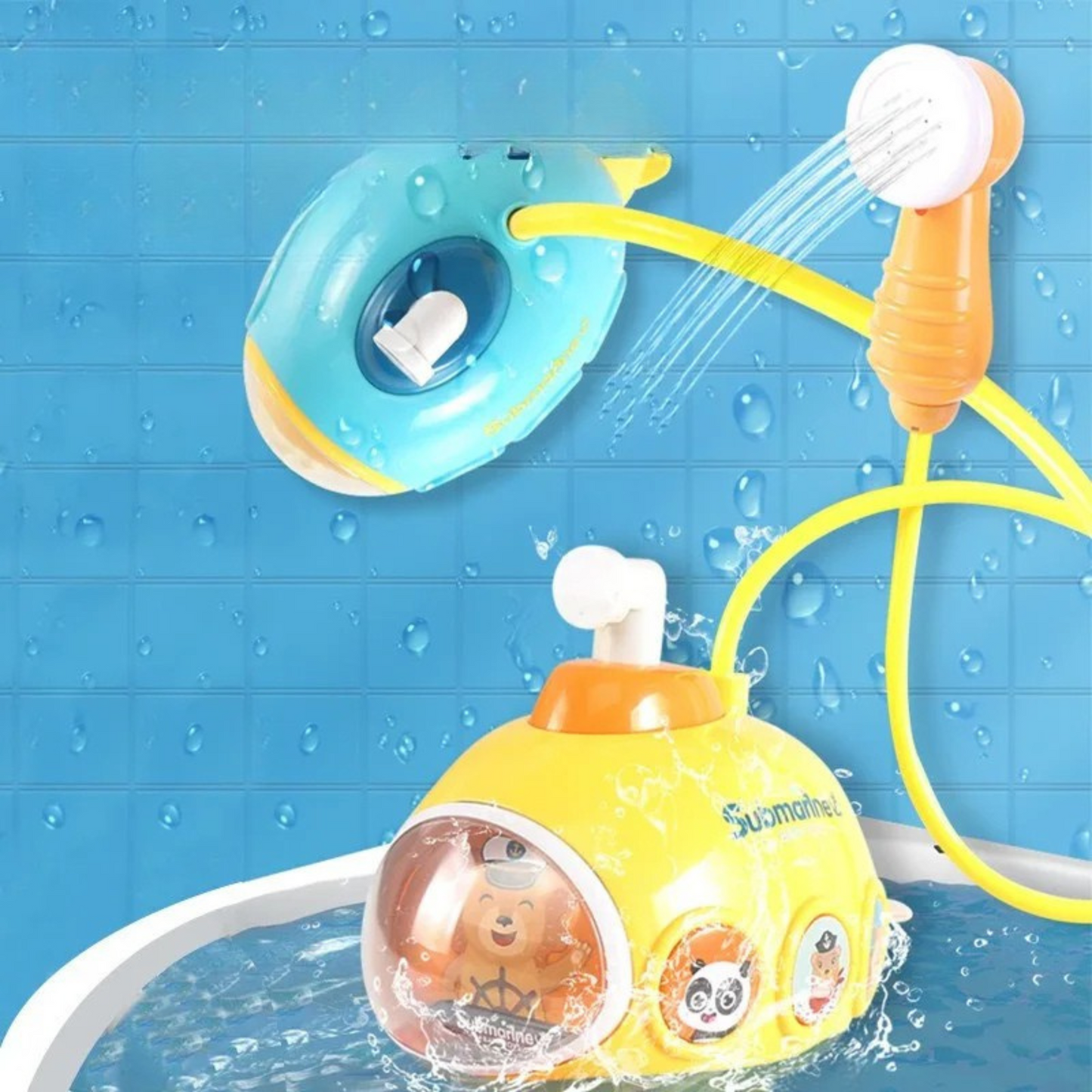 RadishDive™ – Onderzeese Douchepret voor Kinderen – Speels Badspeelgoed