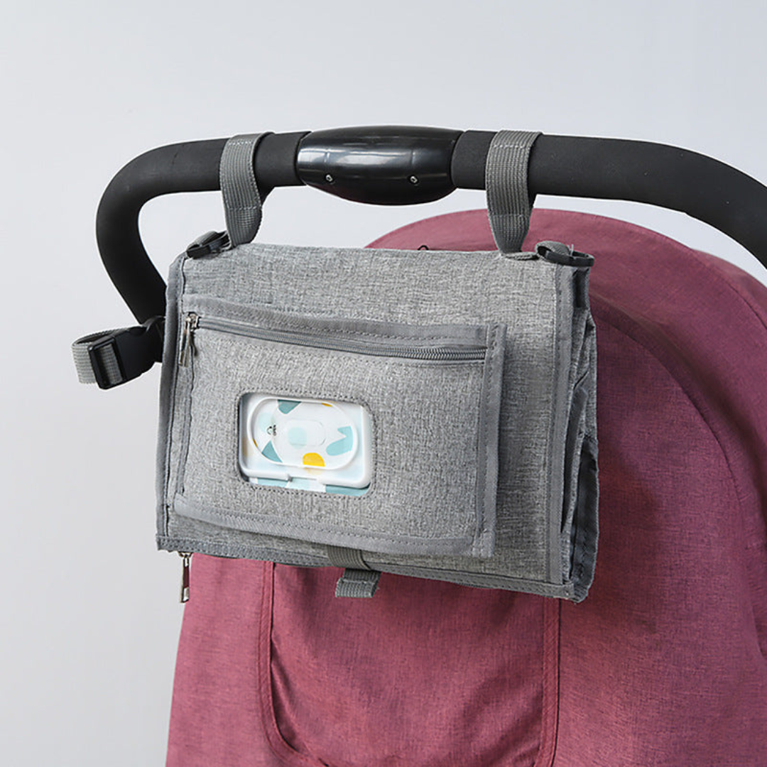 EasyChange™ – Opvouwbaar Verschoonmatje met Opbergvakken – Onmisbaar voor Onderweg