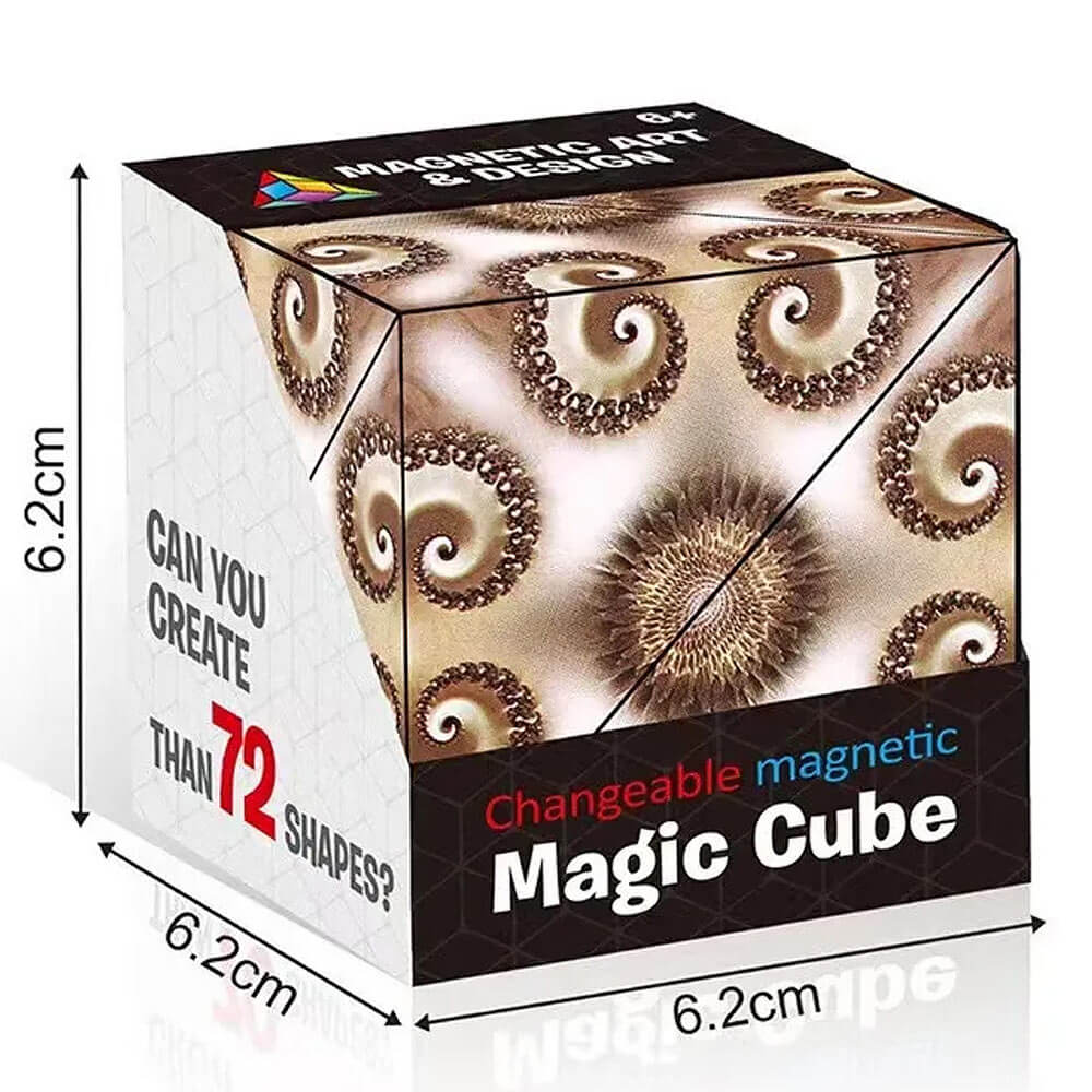 MagnaForm™ – Magnetische Puzzelkubus – 72 Vormen in 1 Educatief Bouwspel