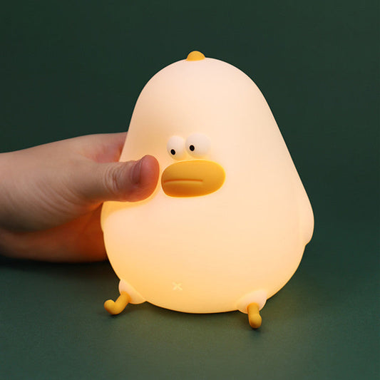 GlowKuik™ – Herlaadbare Siliciumlamp met USB – Zacht Warm Nachtlicht