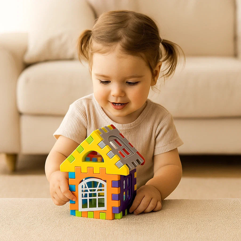 HappyHouses™ – Bouw, Lach en Leer Samen - Bouw Speelgoed