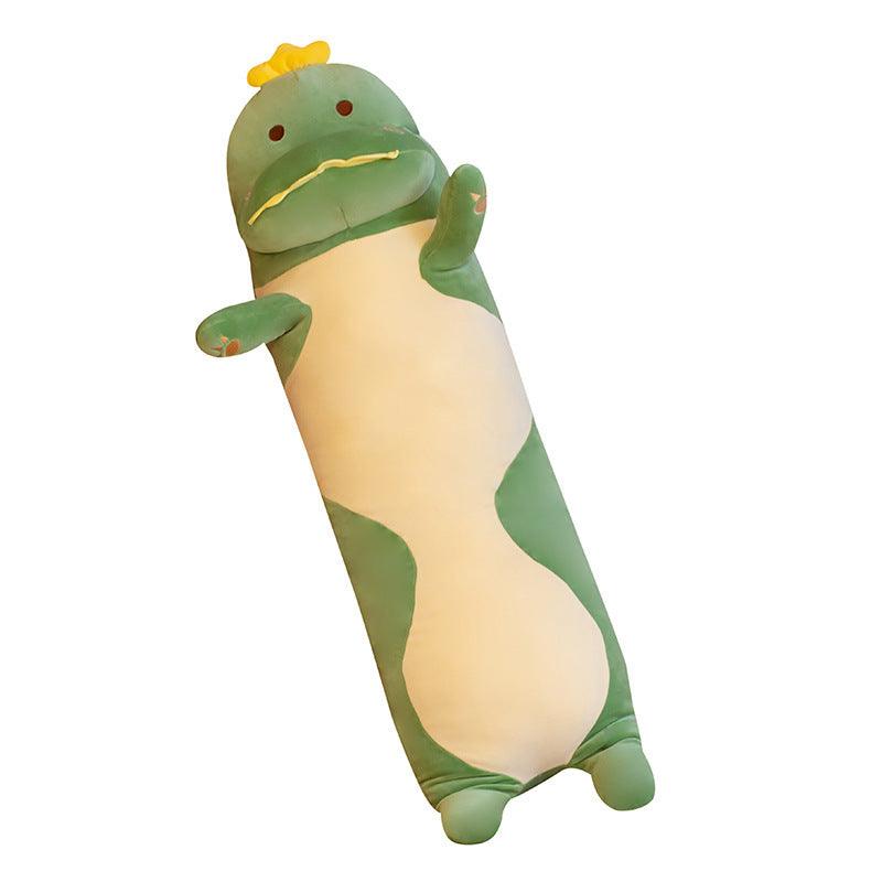 SnugBuddy™ – Langwerpig Kussen met Cartoonprint – Zachte Knuffelsteun