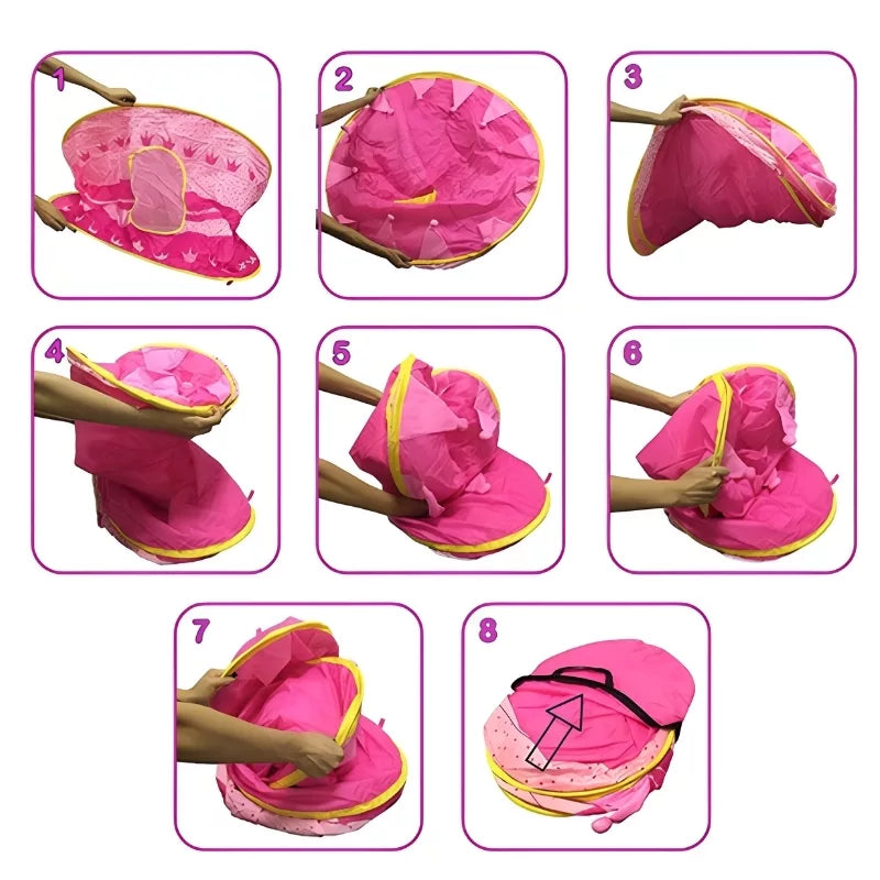 DreamFort™ – Opvouwbare Kinder Speeltent – Magisch Binnen Avontuur