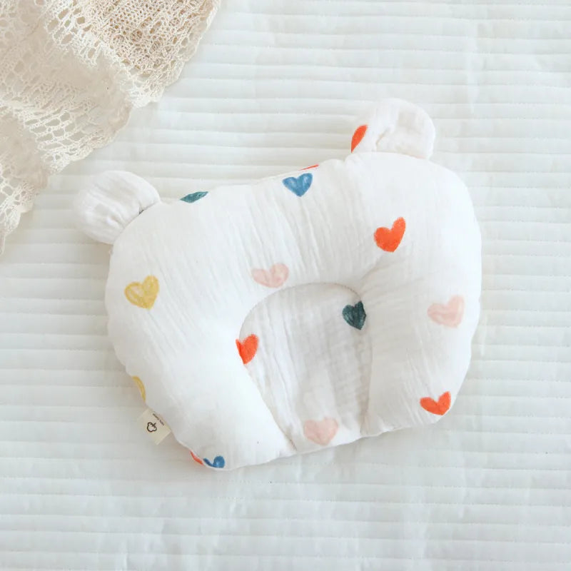 BearNest™ – Ergonomisch Baby Hoofdkussen – Veilige Comfortabele Ondersteuning