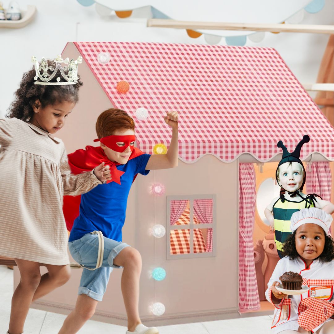 MagicGrid™ – Opvouwbare Kinder Speeltent – Ruim & Creatief Speelplezier