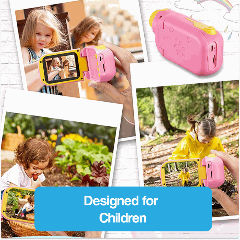 PixiCam™ – Digitale Kinder Camera & Video Recorder – Creatief Fotoplezier voor Kleine Ontdekkers