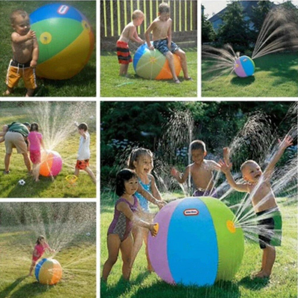 SplashOrb™ – Verkoelende Waterpret zonder Zwembad – Opblaasbare Waterspeelbal