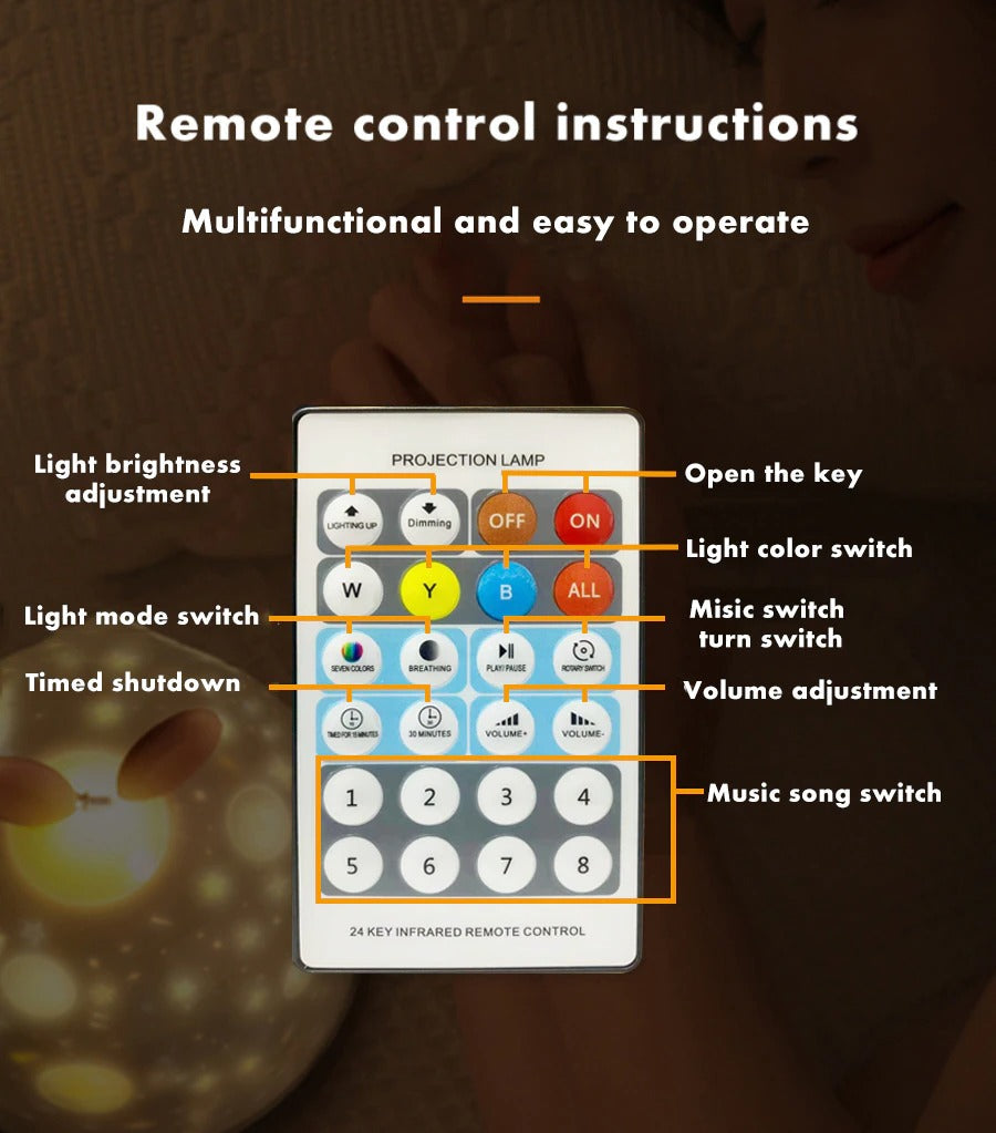 SkyWonder™ | Laat je kind snel in slaap vallen! - Unieke nachtlamp