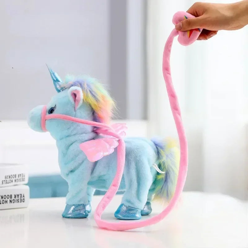 UnicornBuddy™ – Magische knuffelvriend met beweging en muziek - Knuffel