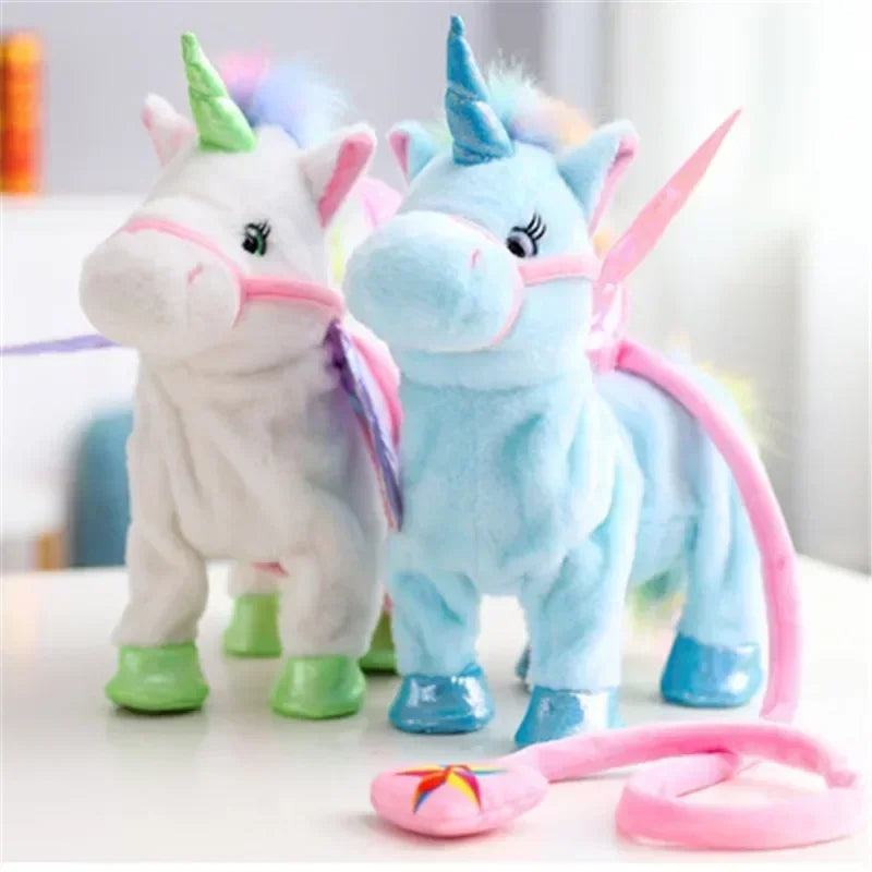 UnicornBuddy™ – Magische knuffelvriend met beweging en muziek - Knuffel