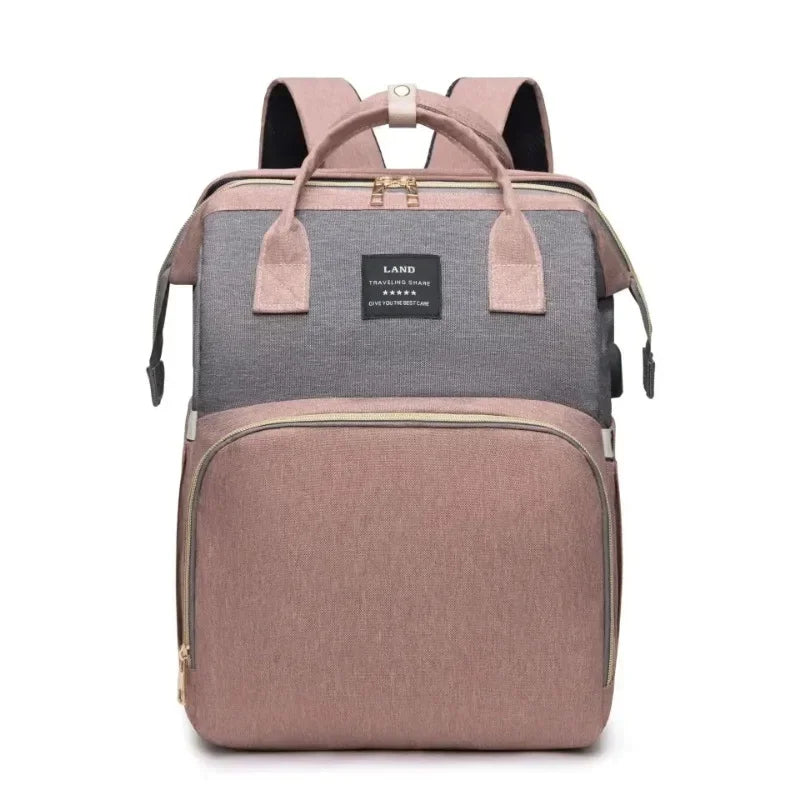 On-The-Go Crib™ – Reisvriendelijke luiertas met uitklapbaar bed - Baby essentials