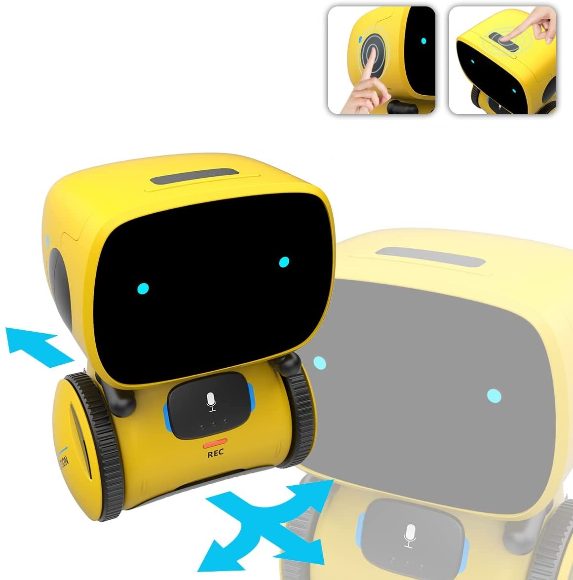 TalkyBot™ – Slimme Muzikale Robot – Interactief Educatief Speelgoed