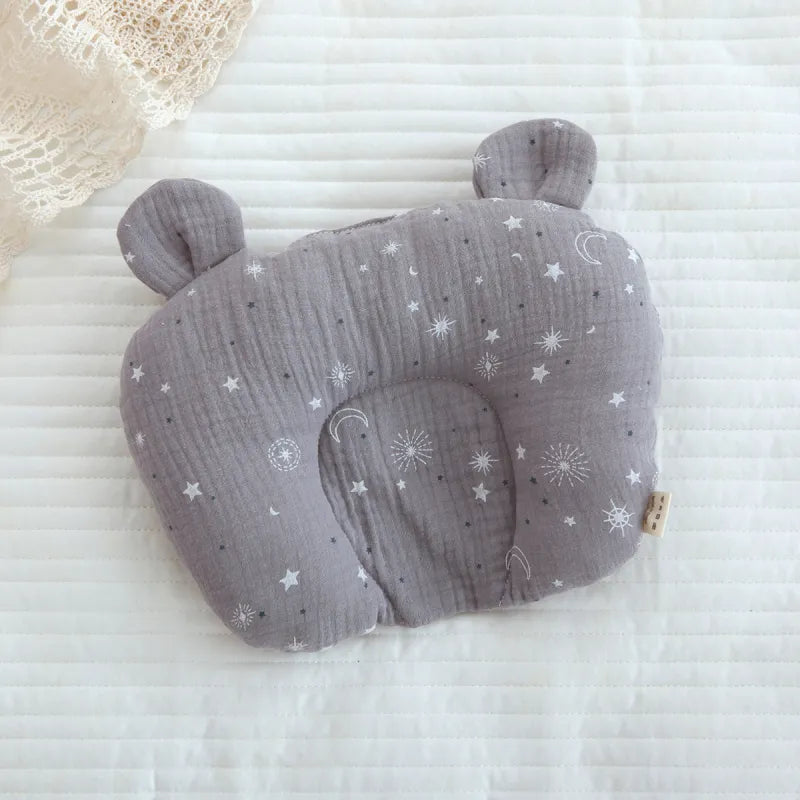 BearNest™ – Ergonomisch Baby Hoofdkussen – Veilige Comfortabele Ondersteuning