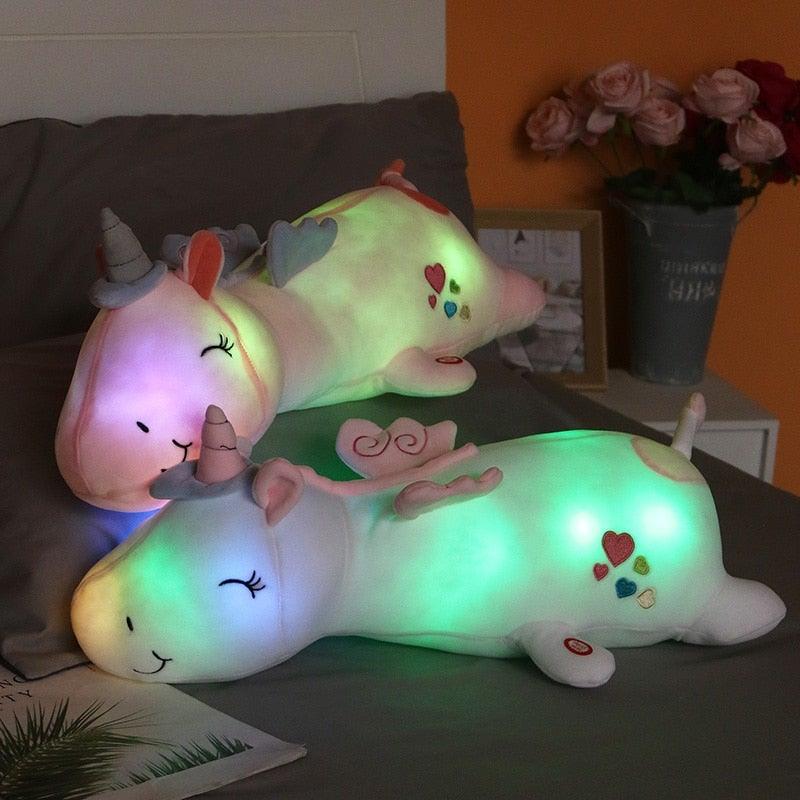 LumiCorn™ – Magisch Lichtgevend Eenhoorn – Knuffelig Nachtlampje voor Kinderen