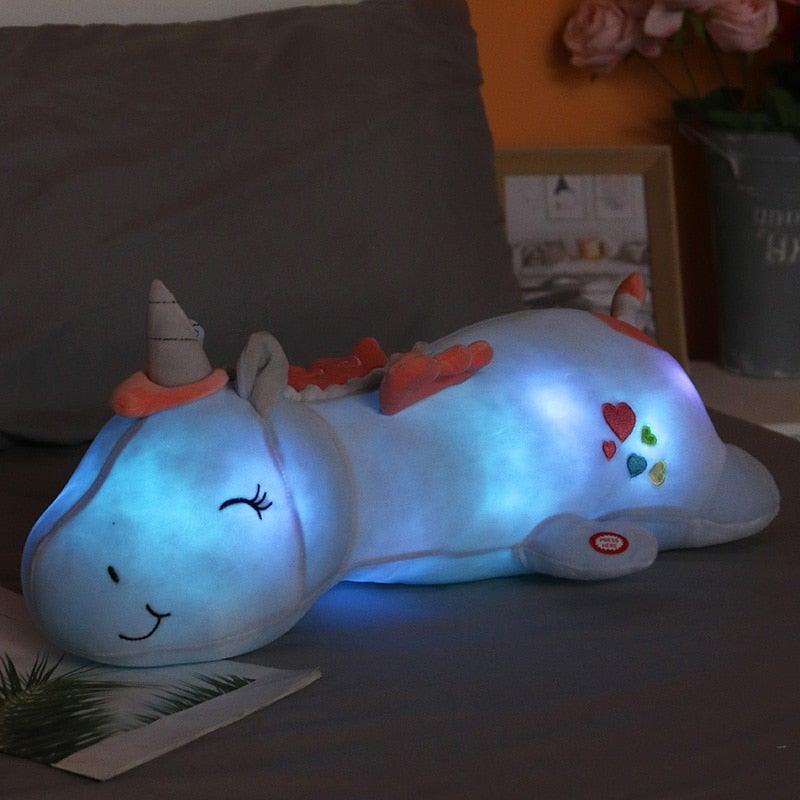LumiCorn™ – Magisch Lichtgevend Eenhoorn – Knuffelig Nachtlampje voor Kinderen