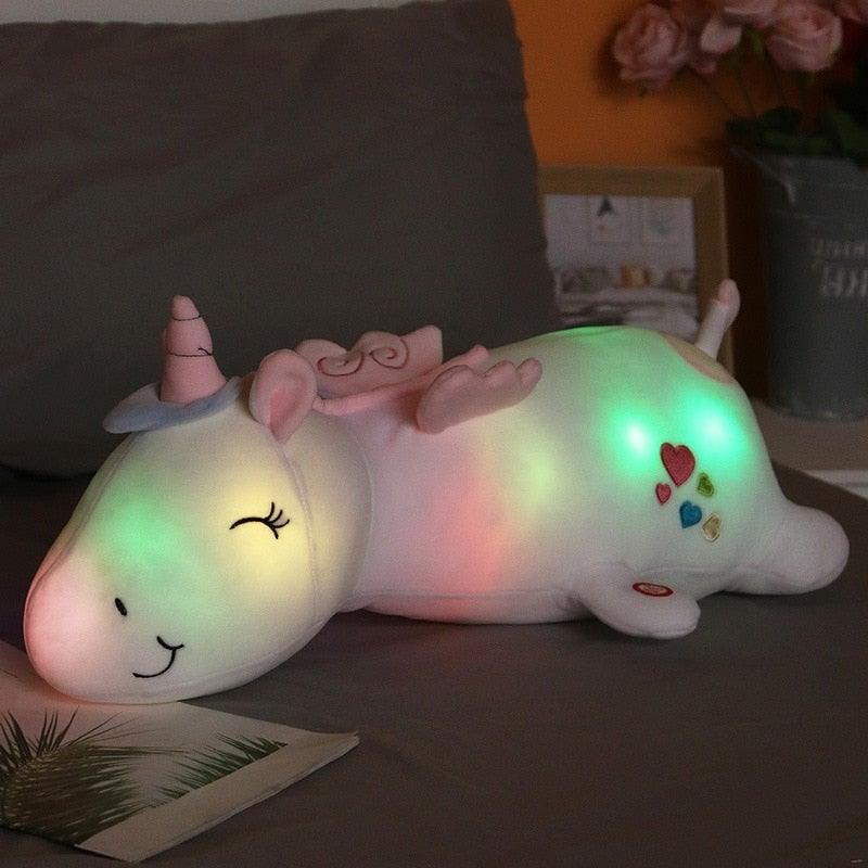LumiCorn™ – Magisch Lichtgevend Eenhoorn – Knuffelig Nachtlampje voor Kinderen