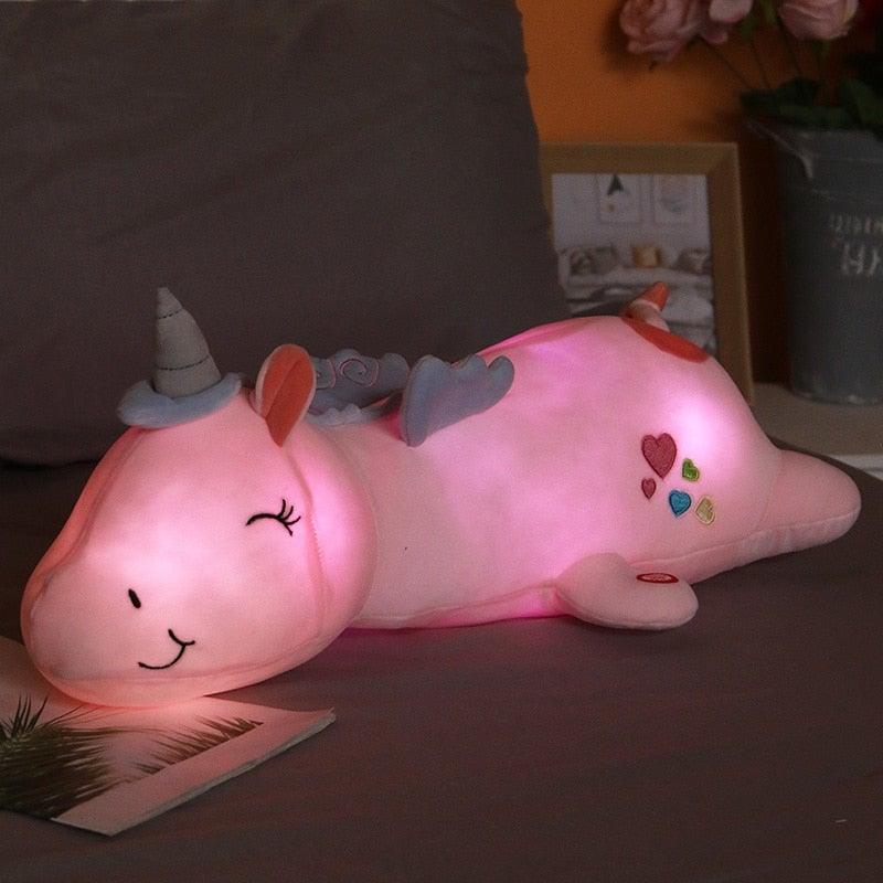 LumiCorn™ – Magisch Lichtgevend Eenhoorn – Knuffelig Nachtlampje voor Kinderen