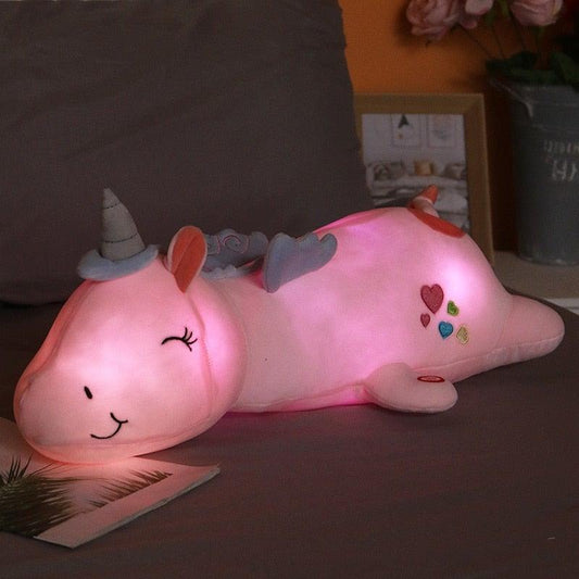 LumiCorn™ – Magisch Lichtgevend Eenhoorn – Knuffelig Nachtlampje voor Kinderen