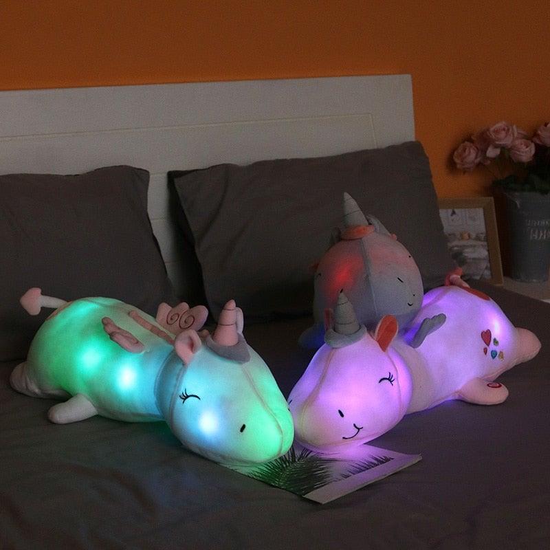 LumiCorn™ – Magisch Lichtgevend Eenhoorn – Knuffelig Nachtlampje voor Kinderen