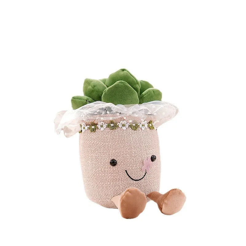 BloomBuddies™ – Vrolijke Bloemen Knuffelfiguur – Decoratieve Pluche Vriend