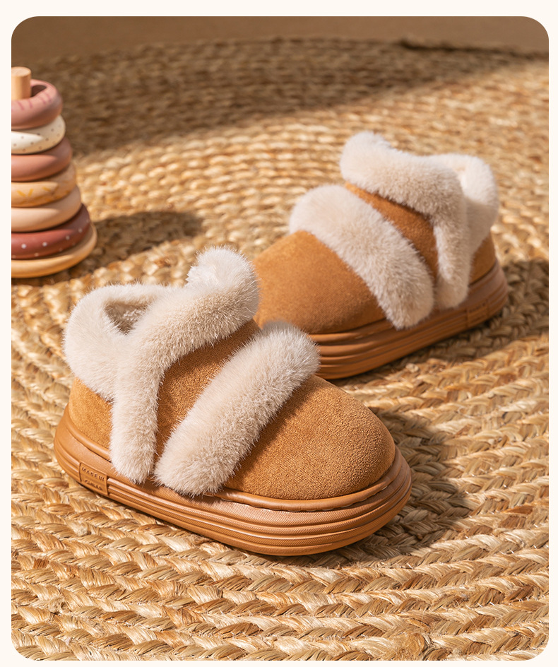 FuzzyStep™ – Warme Enkellaarsjes met Pluche – Stijlvolle Kinder Winterschoenen
