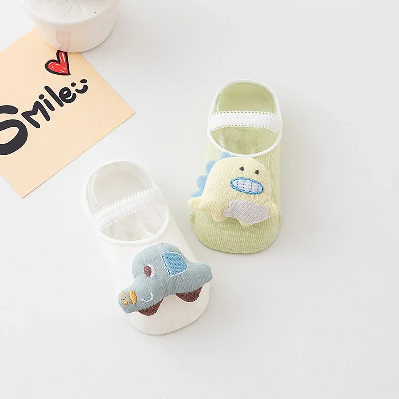 ToeZoo™ – Ademend Design met Dieren – Baby Antislip Sokken ( 1+ 1 GRATIS )