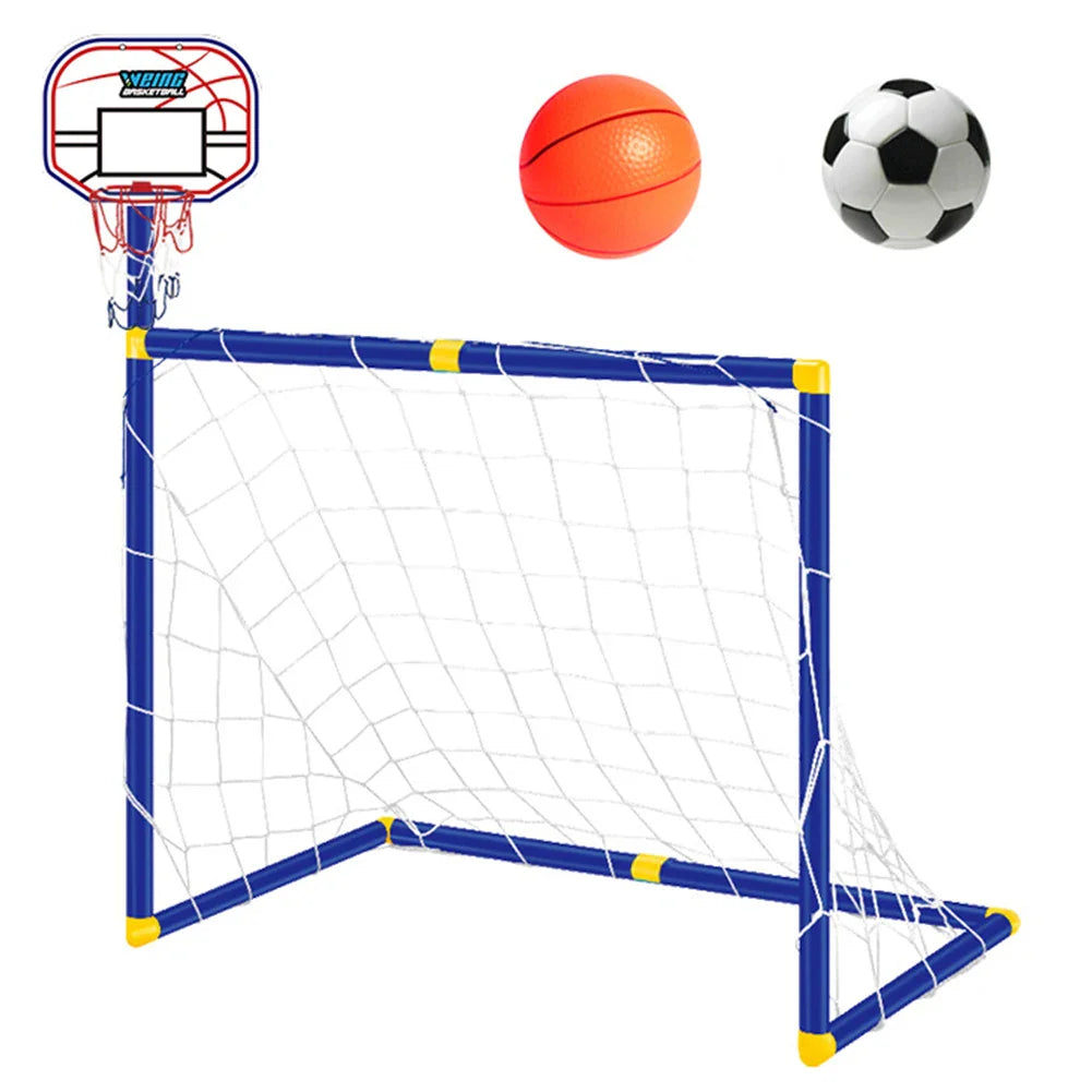 SportPlay™ – Voetbal & Basketbal Dubbelplezier – Kinderen Sport Speelset