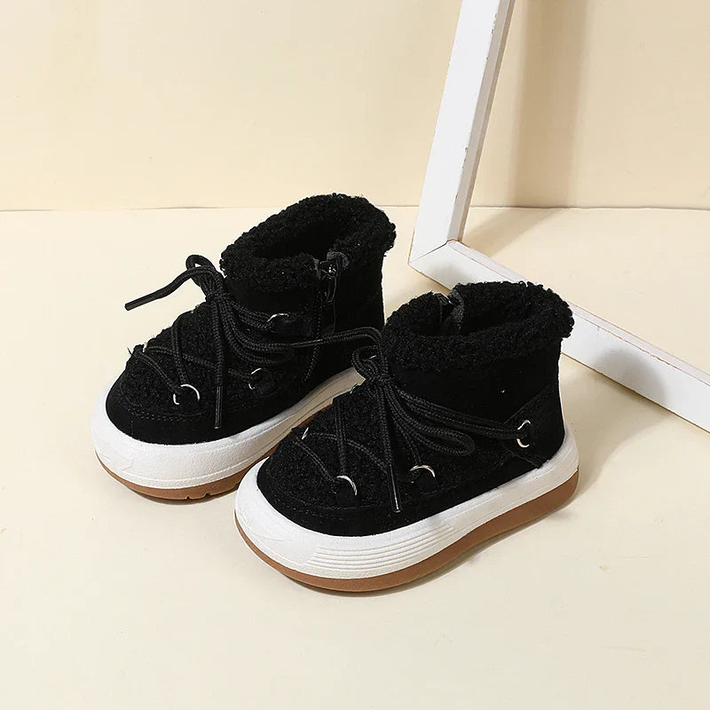SnowPaws™ – Warme Anti-Slip Winterlaarzen – Kinder Schoenen