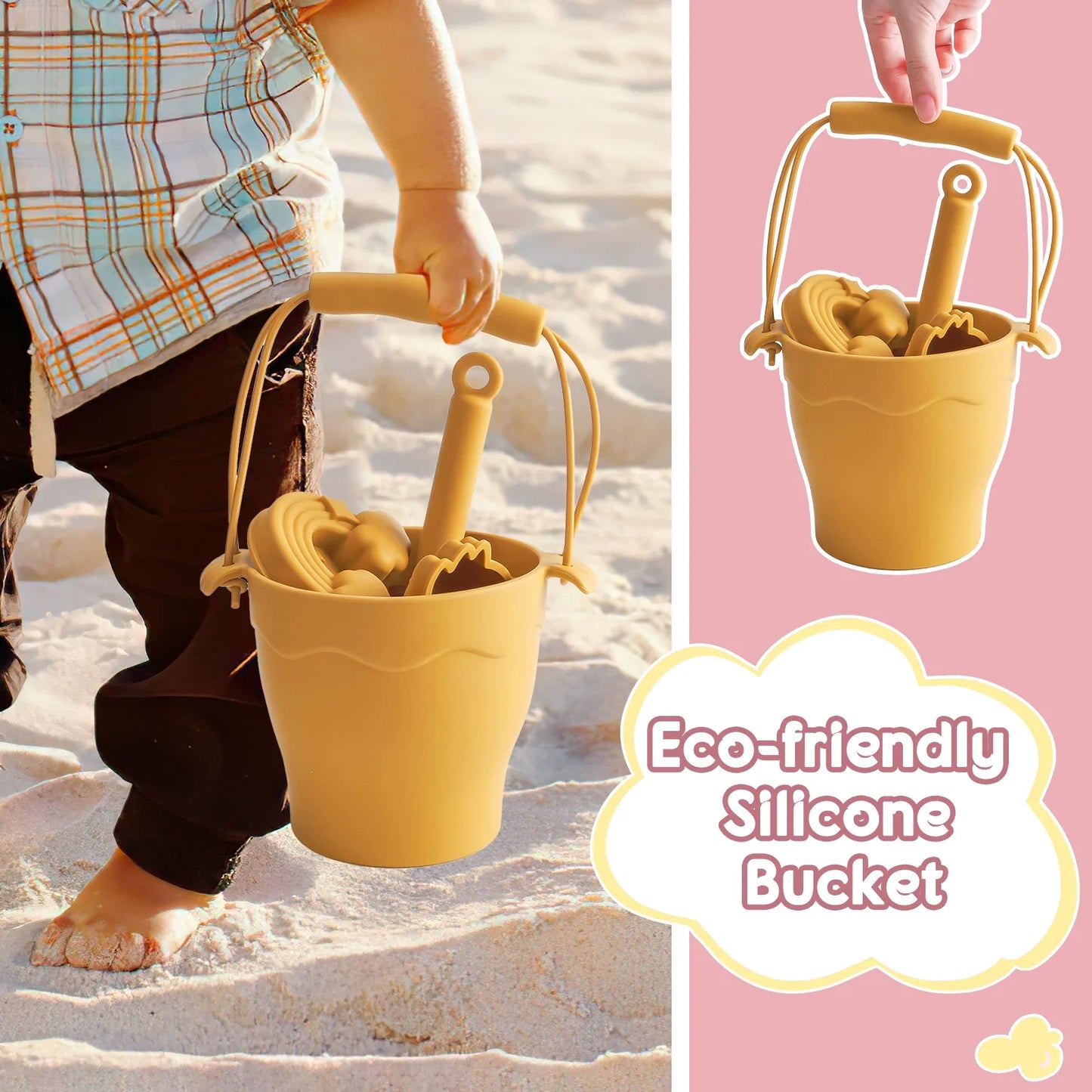 Silicone Strand Set™ - De Ultieme Strandset voor Kinderen - Vakantiespeelgoed