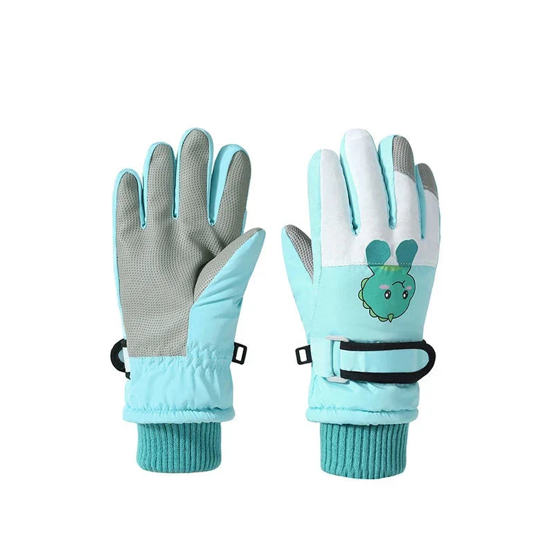 FrostyGrip™ – Warme Ski Handschoenen met Antislip – Kinder Winterhandschoenen