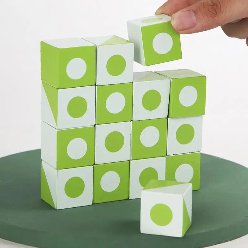 Thinkaroo™ – Creatief Houten Denkspel – Educatief Bouwplezier