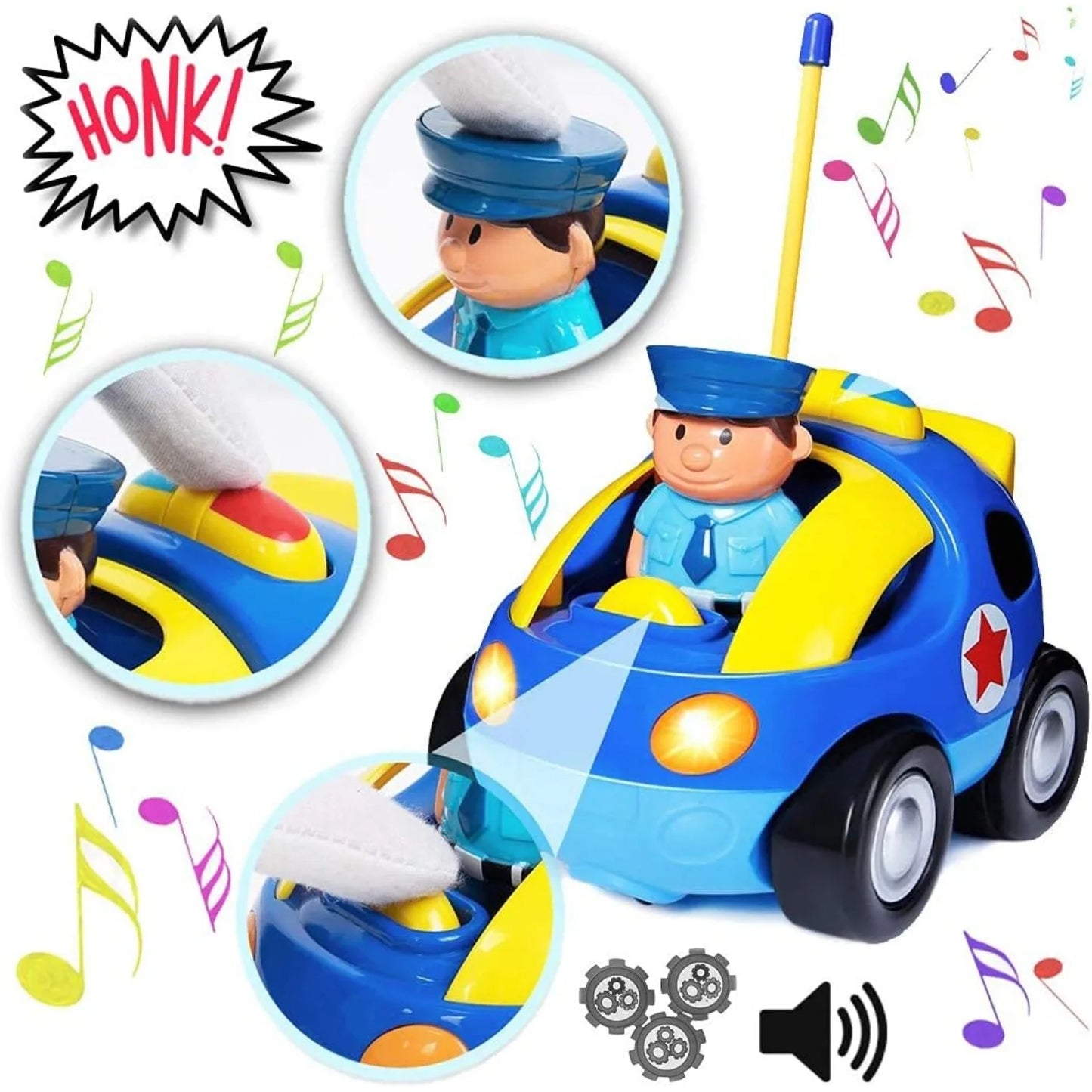 ChaseCruze™ – Politieauto met Afstandsbediening – Interactieve Racespeelgoed Auto