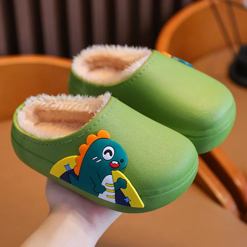 DrizzleBuds™ – Waterdichte Pantoffels met Antislip – Warme Kinder Slippers
