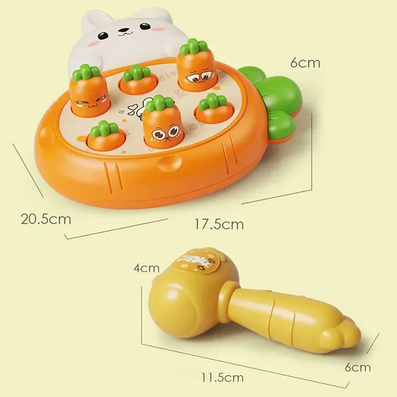 TapTapZoo™ – Montessori Dieren Hamer Spel – Creatieve Speelset