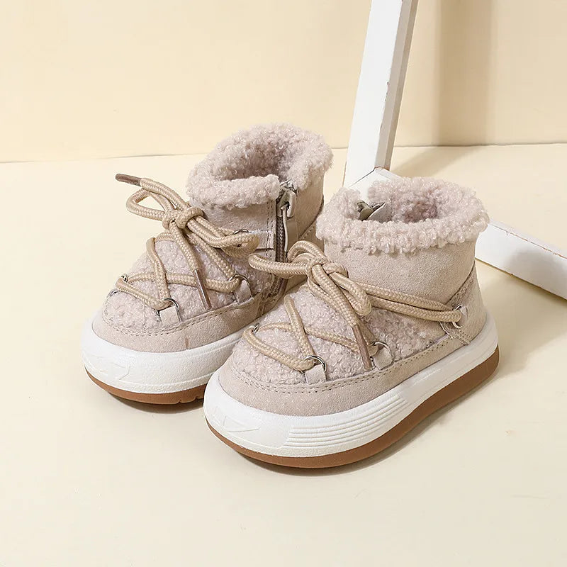 SnowPaws™ – Warme Anti-Slip Winterlaarzen – Kinder Schoenen