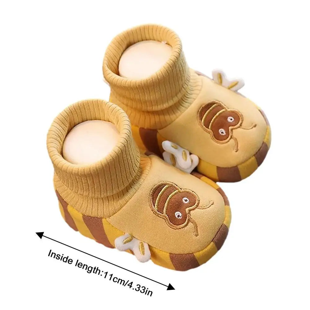 NestSteps™ – Warme Antislip Babyslofjes – Comfortabele Eerste Schoentjes