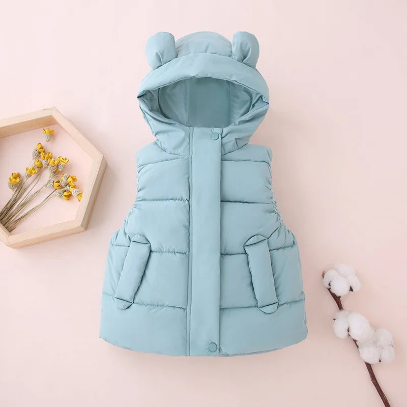 FrostHood™ – Warme Bodywarmer met Capuchon – Comfortabele Kinder Gilet