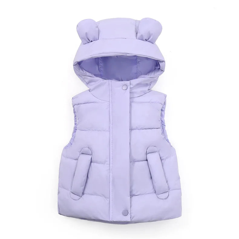 FrostHood™ – Warme Bodywarmer met Capuchon – Comfortabele Kinder Gilet