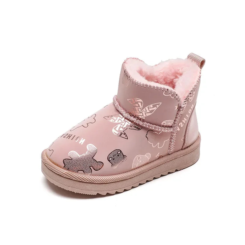 FrostStep™ – Waterdichte Snowboots met Warme Voering – Kinder Winterlaarzen