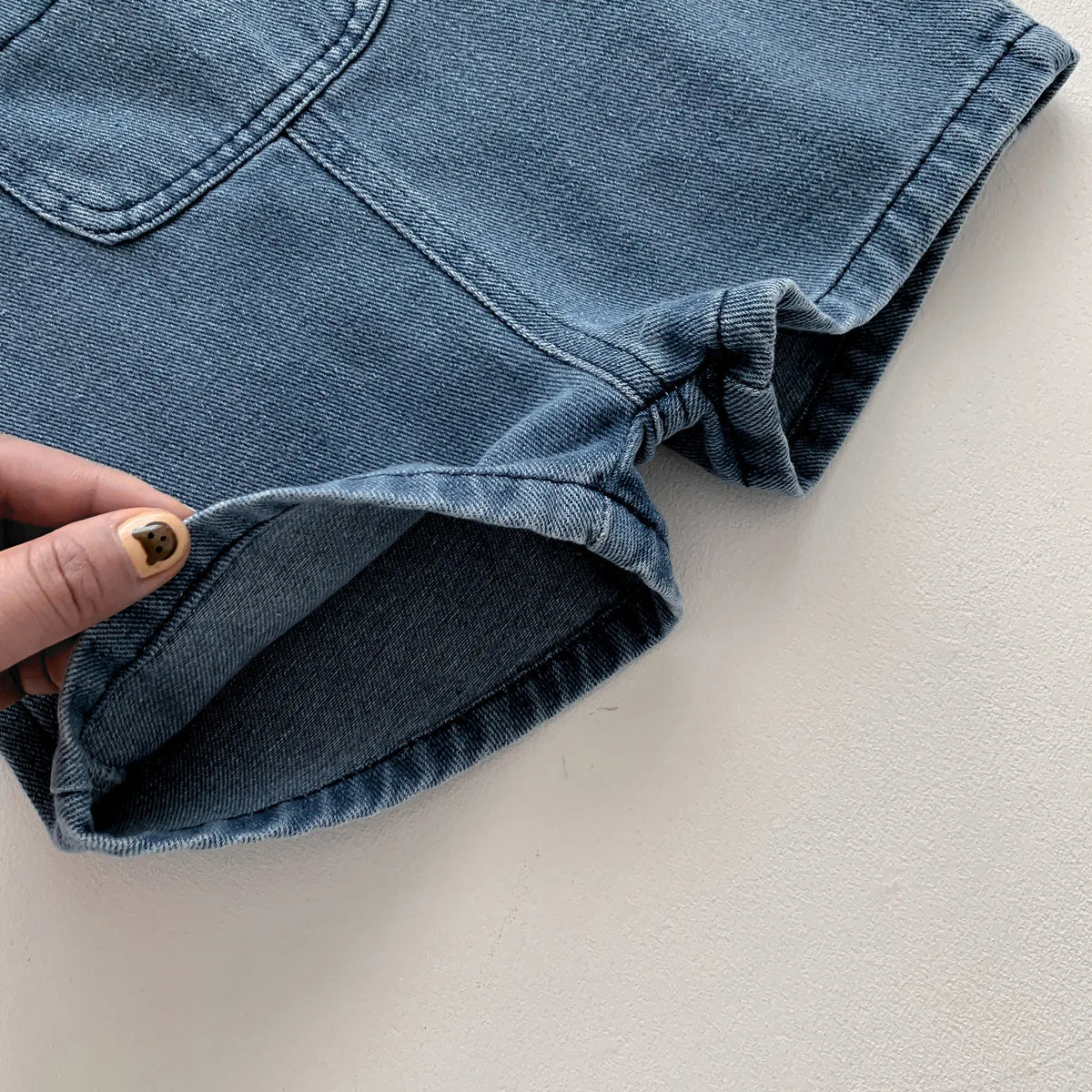 DenimPals™ – Overalset met Katoenen Shirt – Peuter Jongens Outfit